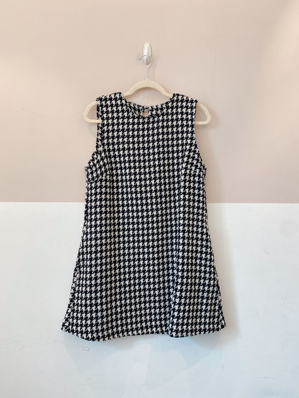 Vestido curto pied poule Amanda Hayashi G