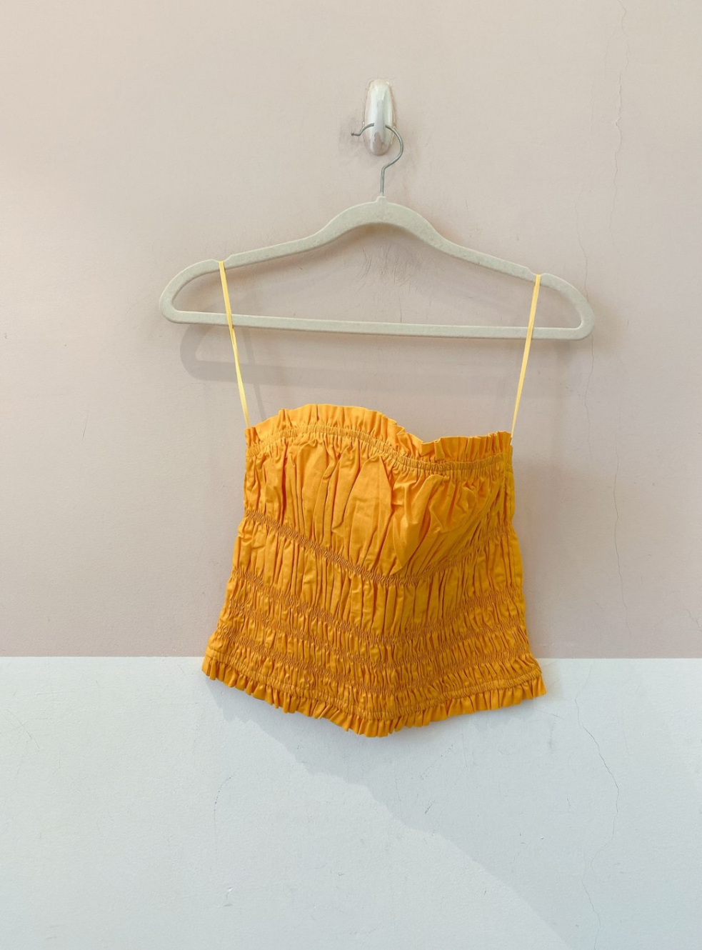 Cropped laranja verano Pitta M