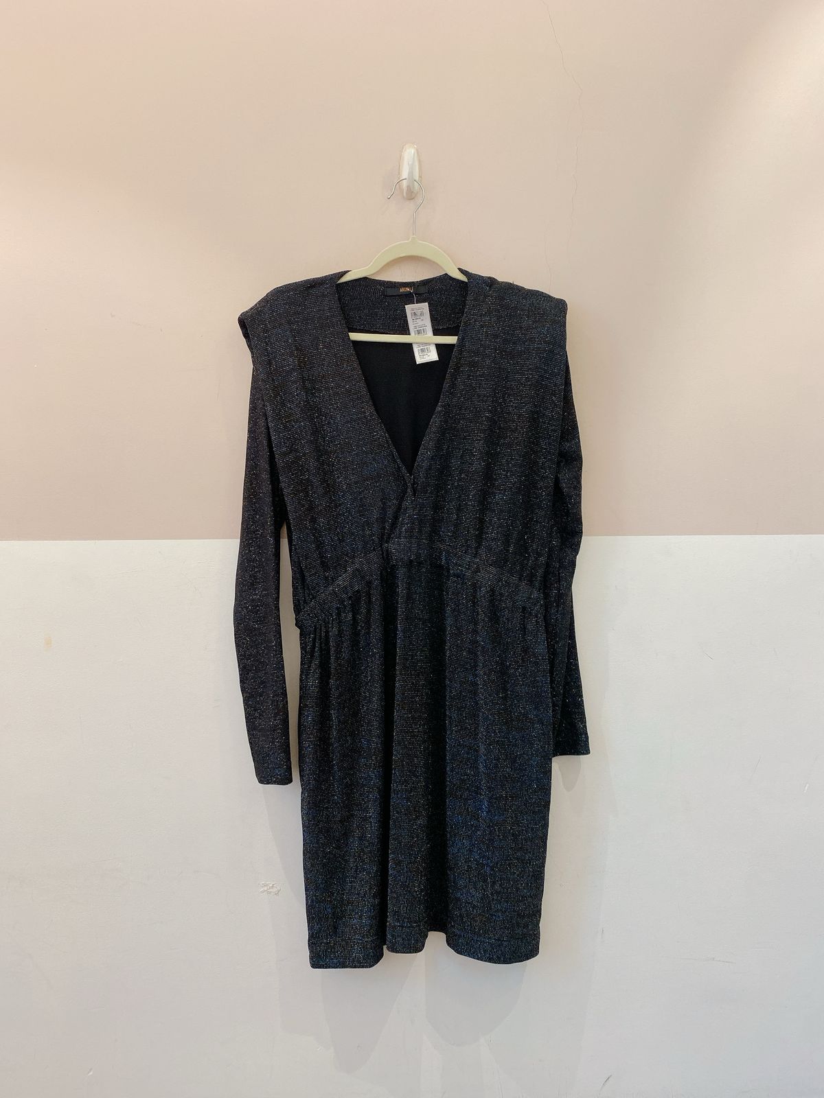 Vestido curto luréx ombreiras Animale GG